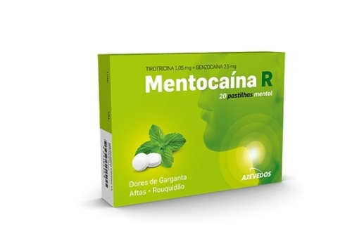 Mentocaína-R 20 pastilhas