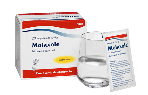 Molaxole 20 saquetas pó solução oral