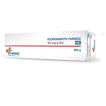 Etofenamato Farmoz 50mg/g - 100 g gel