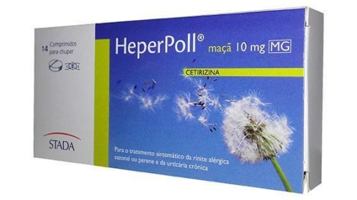 Heperpoll Maçã 14 comprimidos para chupar