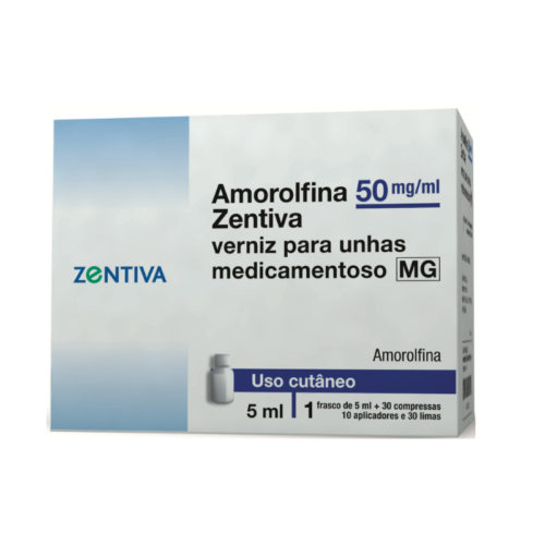 Amorolfina Zentiva MG, 50 mg/mL- 5 mL x 1 verniz
