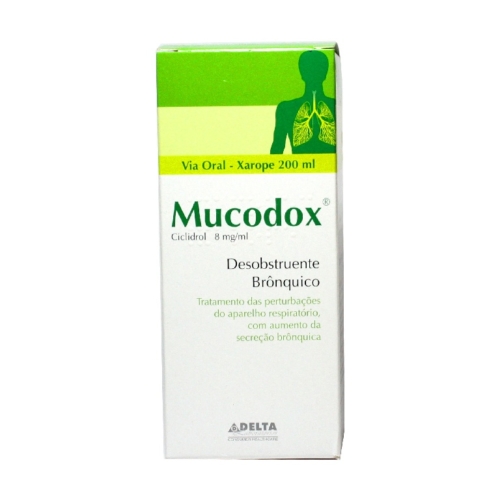 Mucodox 200 mL xarope