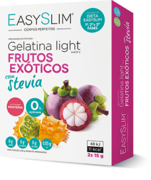 Easyslim Gelatina Light Frutos Exóticos Stevia 2 x 15 g