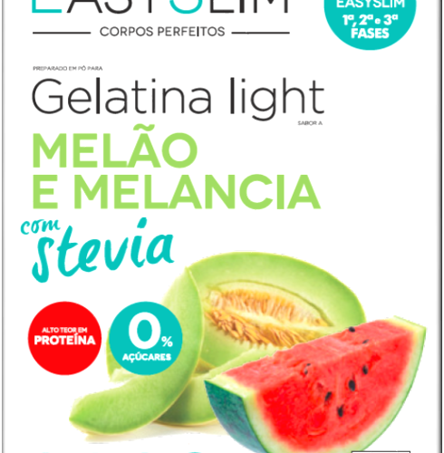 Easyslim Gelatina Light Melão Melancia Stevia 2 x 15 g