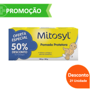 Mitosyl Pomada Protetora c/ Desconto 50% 2ªEmbalagem 145 g + 145 g