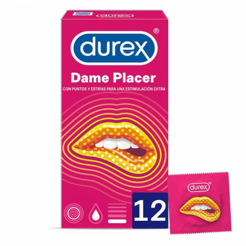 Durex Dame Placer Preservativos 12 preservativos