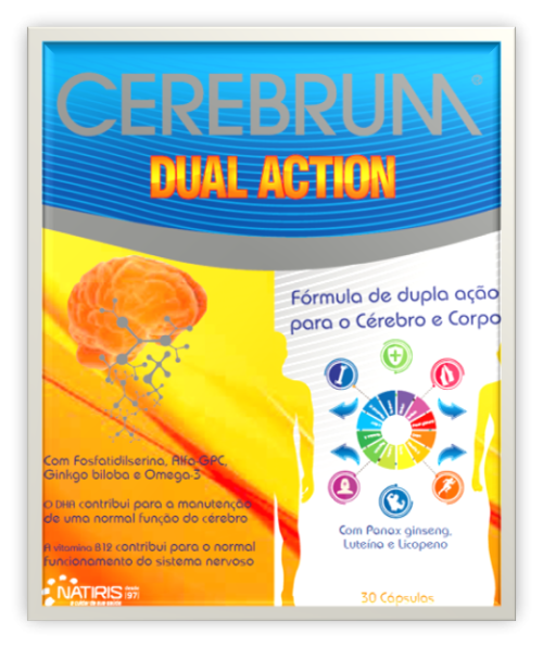 Cerebrum Dual Action 30 cápsulas