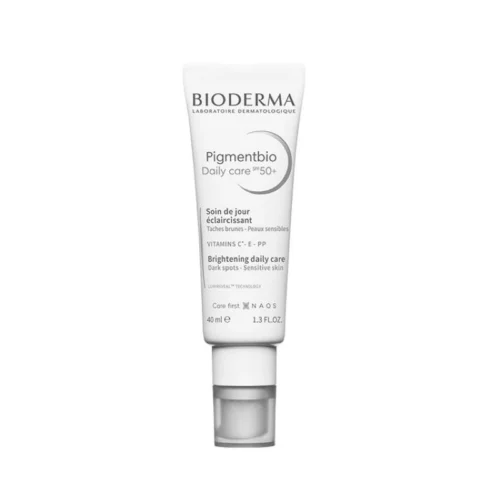 Bioderma Pigmentbio Creme de dia manchas pele sensível SPF50+, Recipiente multidose com bomba doseadora 40ml
