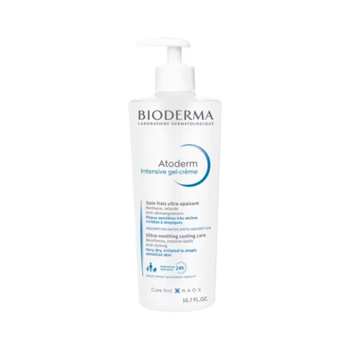 Bioderma Atoderm Intensive Gel-creme, Recipiente multidose com bomba doseadora 500ml