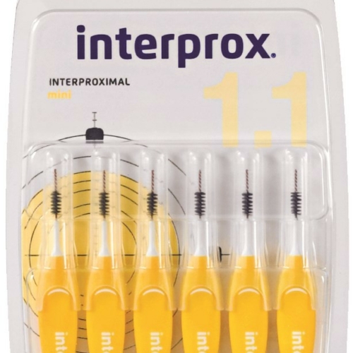Interprox Mini 1.1 mm 6 unidades