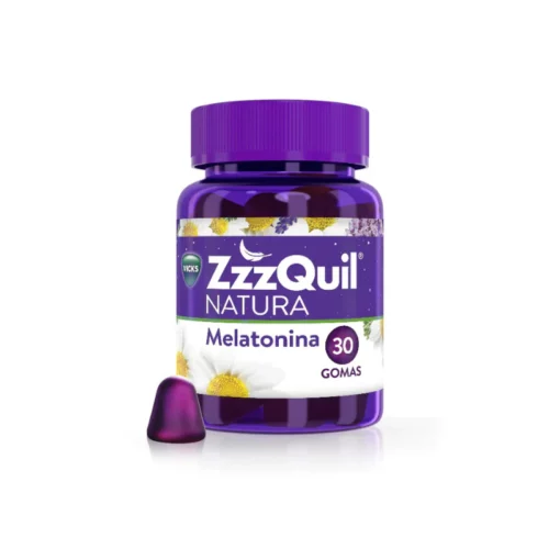 Vicks ZzzQuil Natura Gomas, Frasco 30Unidade(s) Vicks ZzzQuil Natura Gomas, Frasco 30Unidade(s)