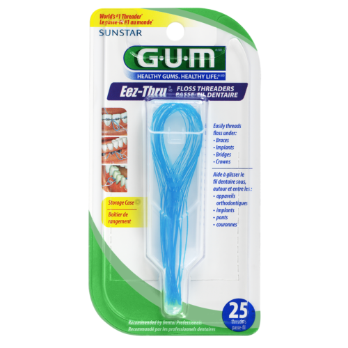 Gum Eez-Thru Passa Fio 840 25 fios dentários