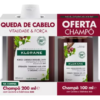 Klorane Champô de Quinina/Edelvaisse Bio 200 mL + Oferta Champô Quinina/Edelvaisse 100mL