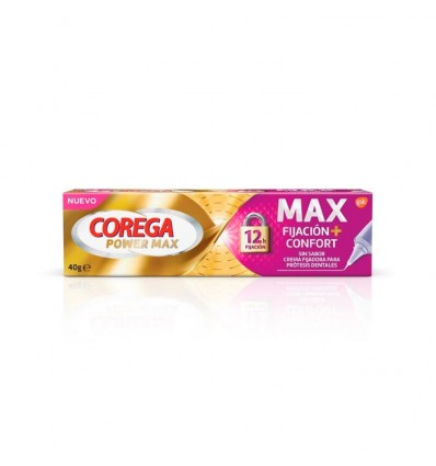 Corega Max Fixação + Conforto 40g