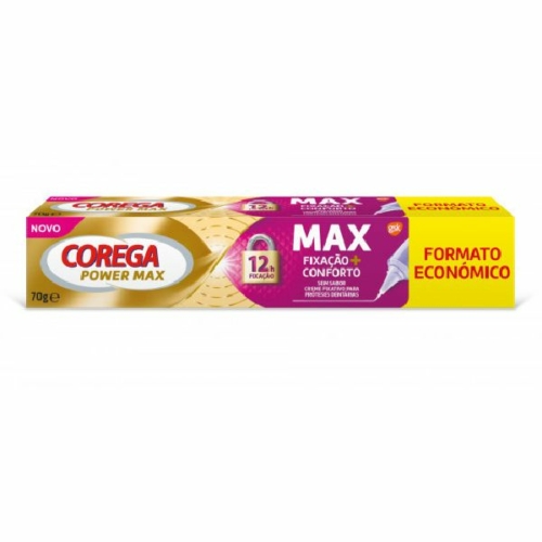 Corega Max Fixação + Conforto 70g