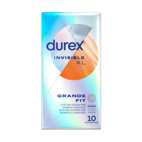Durex Invisible XL Preservativos 10 preservativos
