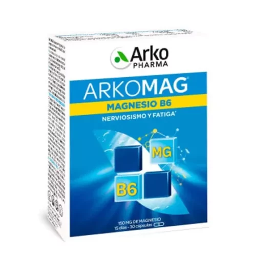 ArkoMag Magnésio B6 30 cápsulas
