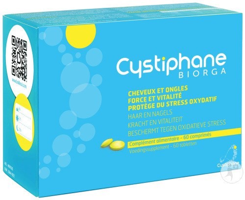 Cystiphane Biorga 60 comprimidos