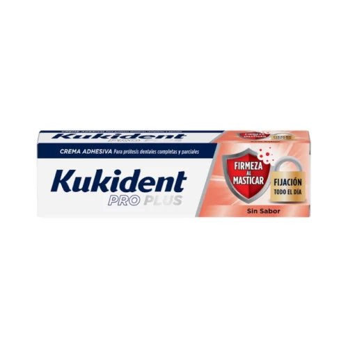 7435016 Kukident Pro Plus Firmeza ao Mastigar Creme Prótese Dentária 60g