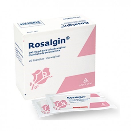 Rosalgin 20 saquetas pó para solução vaginal