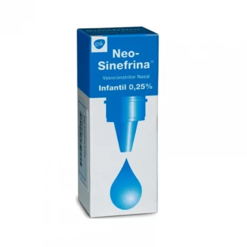 Neo-Sinefrina, 2,5 mg/mL-15 mL x 1 sol nasal conta-gotas