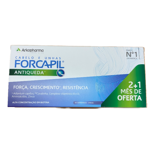 Forcapil Antiqueda 30x2 comprimidos + 1 mês de Oferta