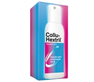 Collu-Hextril 40 mL de solução para pulverização bucal