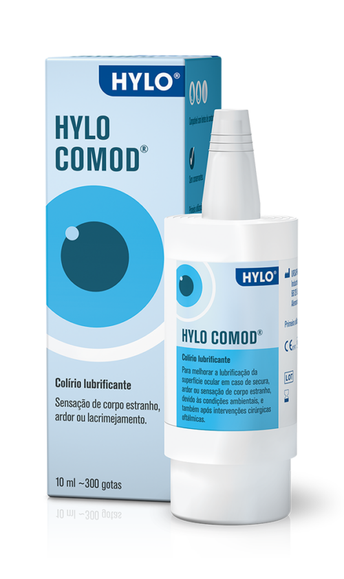Hylo-Comod Solução oftálmica, 10ml