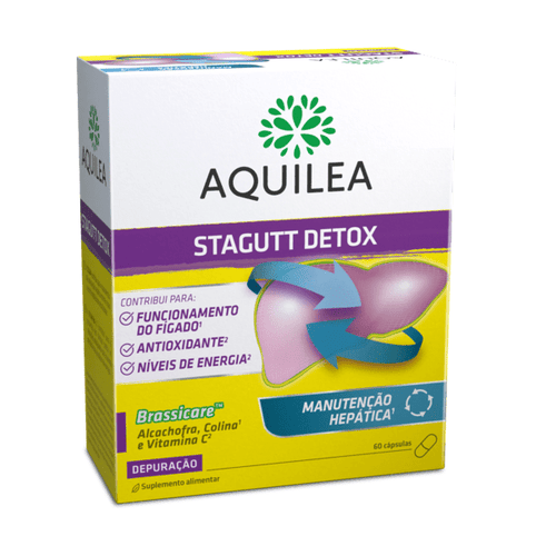 Aquilea STAGUTT DETOX Cápsulas, 60Unidade(s) 12A+