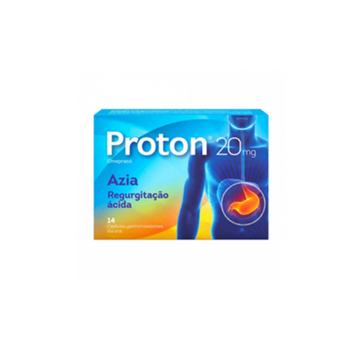 Proton, 20 mg x 14 cáps gastrorresistente