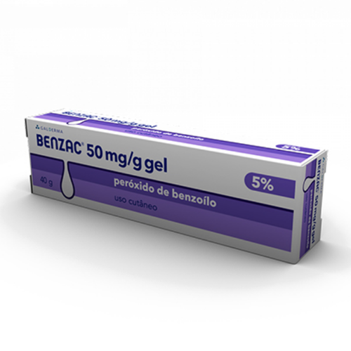 Benzac 5 , 50 mg/g Bisnaga 40 g Gel