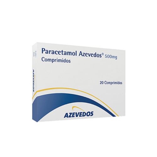 Paracetamol Azevedos, 500 mg x 20 comp