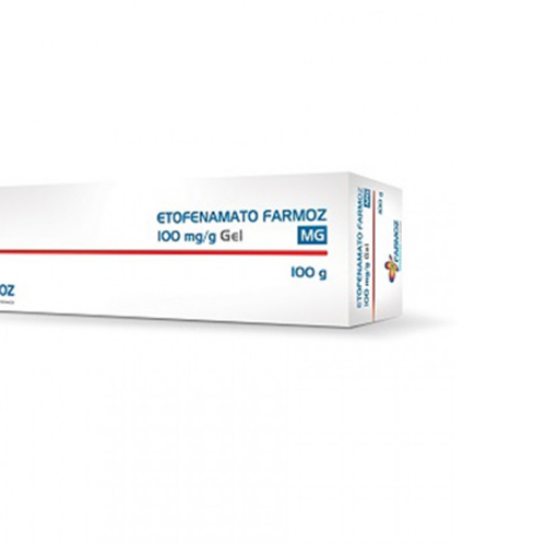 Etofenamato Farmoz MG, 100 mg/g-100 g x 1 gel bisnaga
