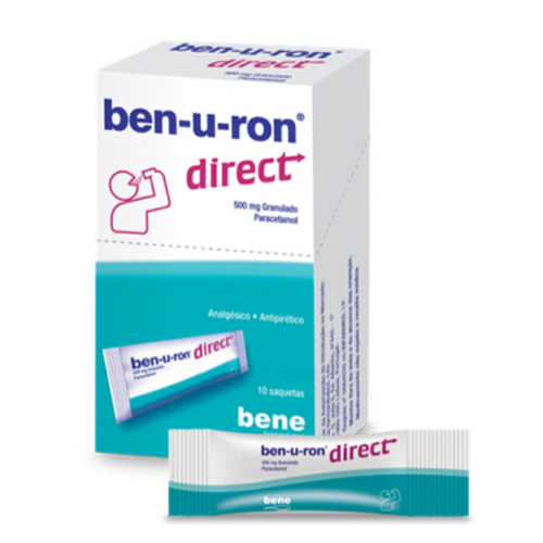 Ben-u-ron direct, 500 mg x 10 gran