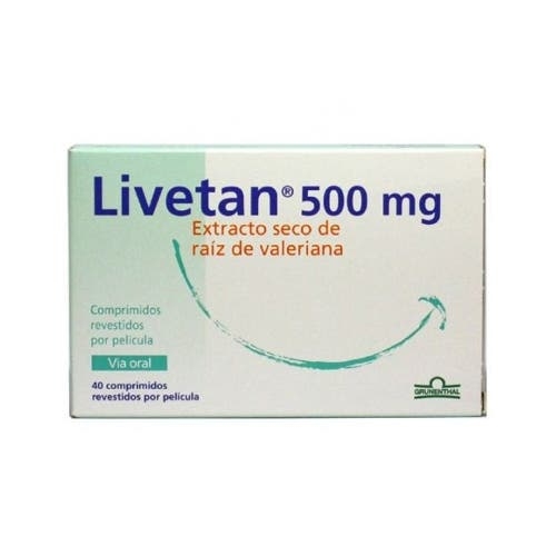 Livetan, 500 mg x 40 comp rev