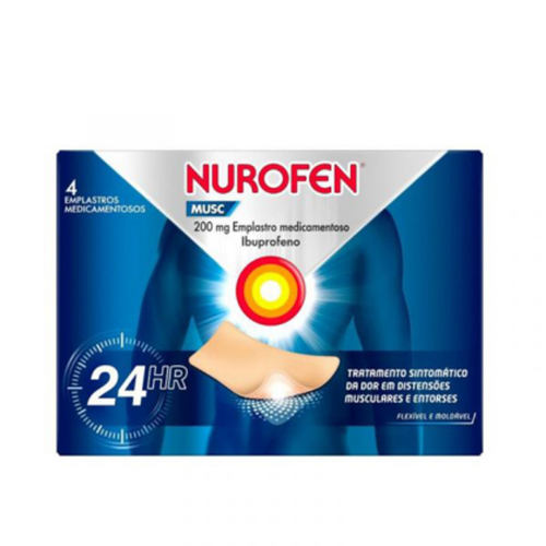 Nurofen Musc, 200 mg x 4 emplastro