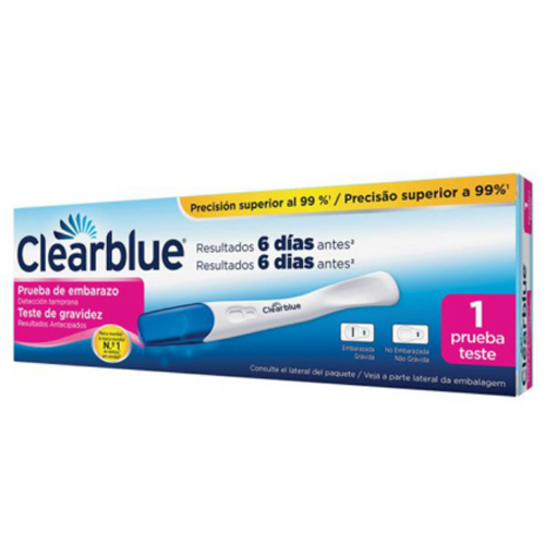 Clearblue Teste de gravidez resultados antecipados 6 dias, 1Unidade(s)