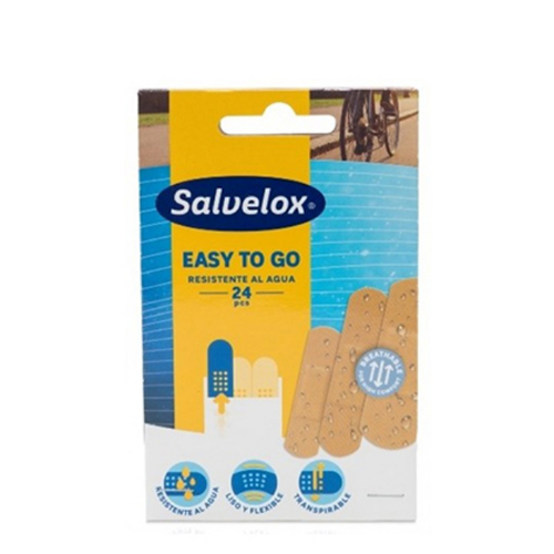 Salvelox Easy To Go Penso Resistente Água 3 Tamanhos, 24Unidade(s) Plástico