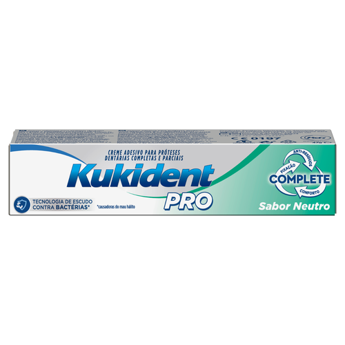 Kukident PRO Creme Prótese Dentária Complete Neutro, 47g