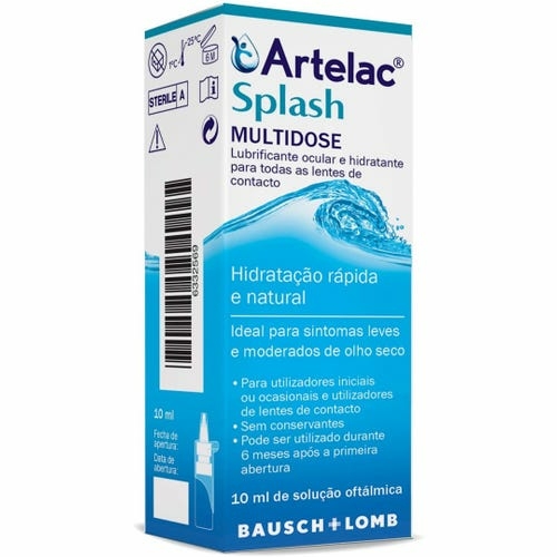 Artelac Splash Colírio multidose, 10ml