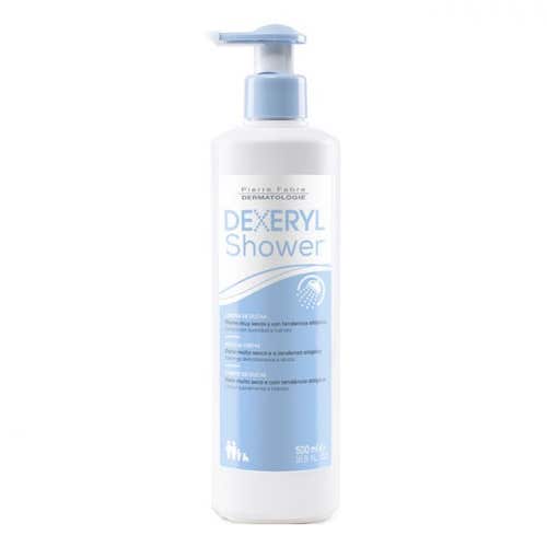 Dexeryl Shower Creme de duche, Recipiente multidose com bomba doseadora 500ml
