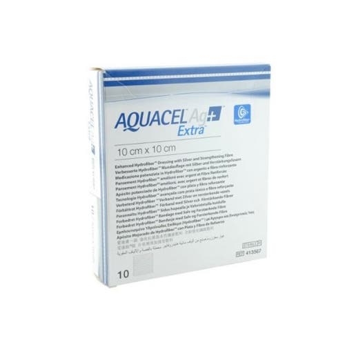 Aquacel Ag+ Extra Penso estéril, 10Unidade(s) 10x10cm