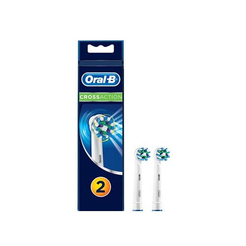 Oral-B Crossaction Recarga Escova de dentes elétrica, 2Unidade(s)