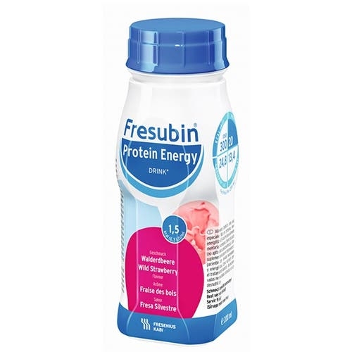 Fresubin Energy Drink Solução oral, 200ml Morango
