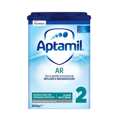 Aptamil AR 2 Leite em pó anti regurgitação, Lata 800g 6M+