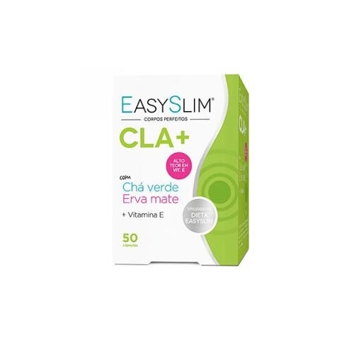 Easyslim CLA+ com Chá Verde + Erva Mate + Vitamina E Cápsulas, 50Unidade(s)