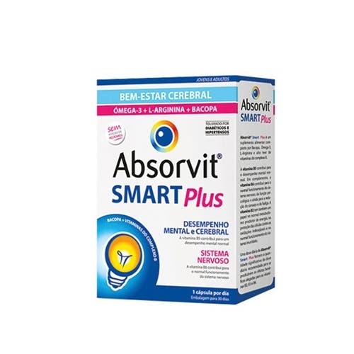 Absorvit Smart Plus Cápsulas, 30Unidade(s) 12A+