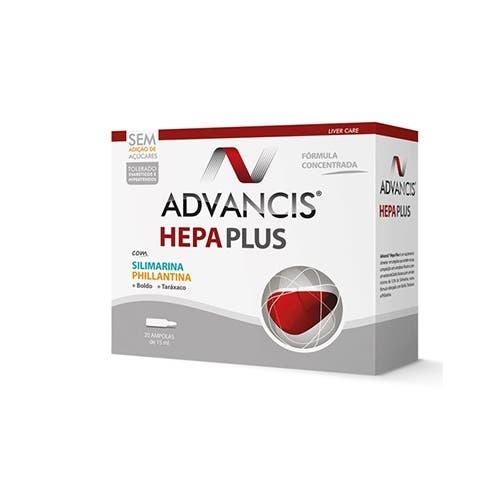 Advancis Hepa Plus Monodoses, 20 Ampola 15ml 12A+