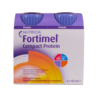 Fortimel Compact Protein Solução oral, 4 Garrafa 125ml 3A+ Pêssego e Manga