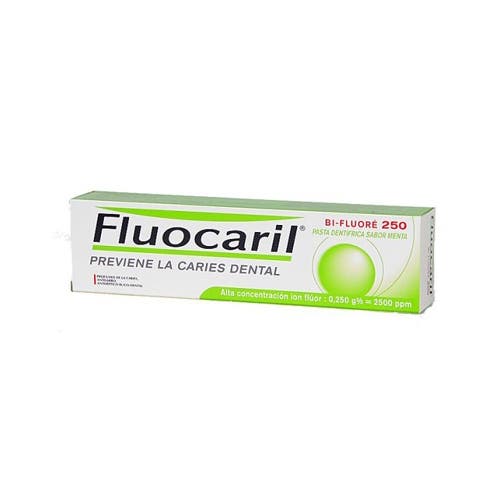 Fluocaril Bi-Fluoré , 3.315 mg/g + 7.6 mg/g Bisnaga 125 ml Pasta dentífric